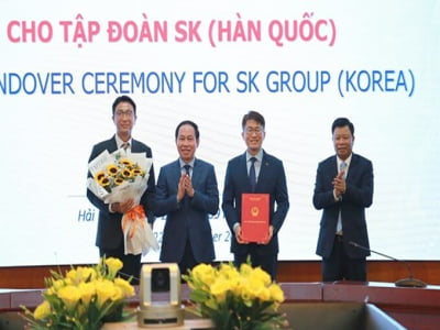 SK Group xây dựng nhà máy sản xuất vật liệu phân hủy sinh học tại Việt Nam